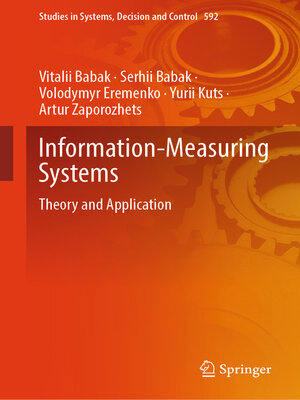 cover image of Information-Measuring Systems